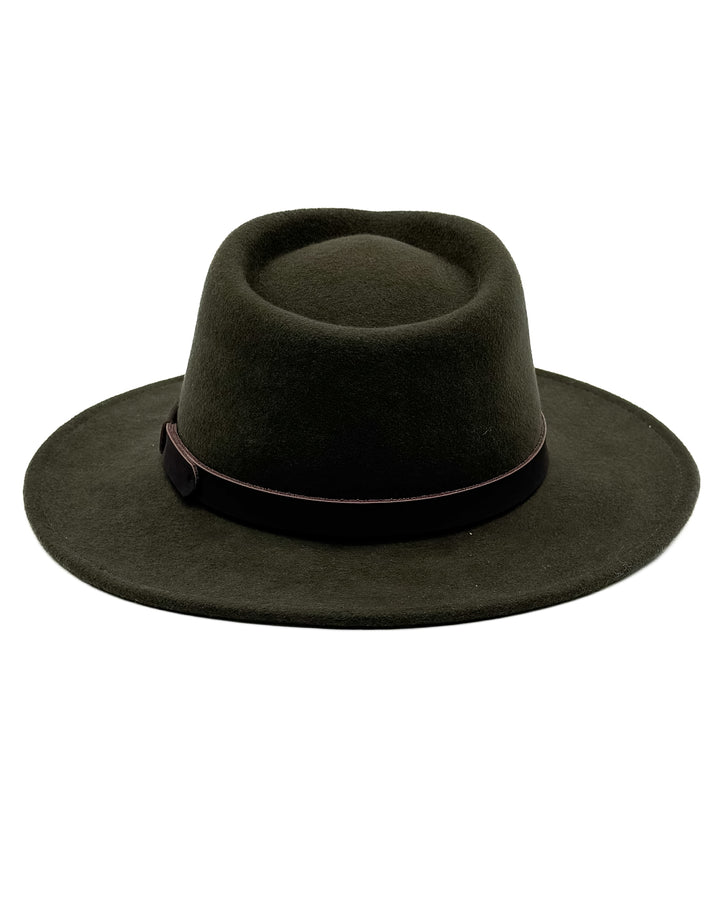 Green Wool Hat #1645