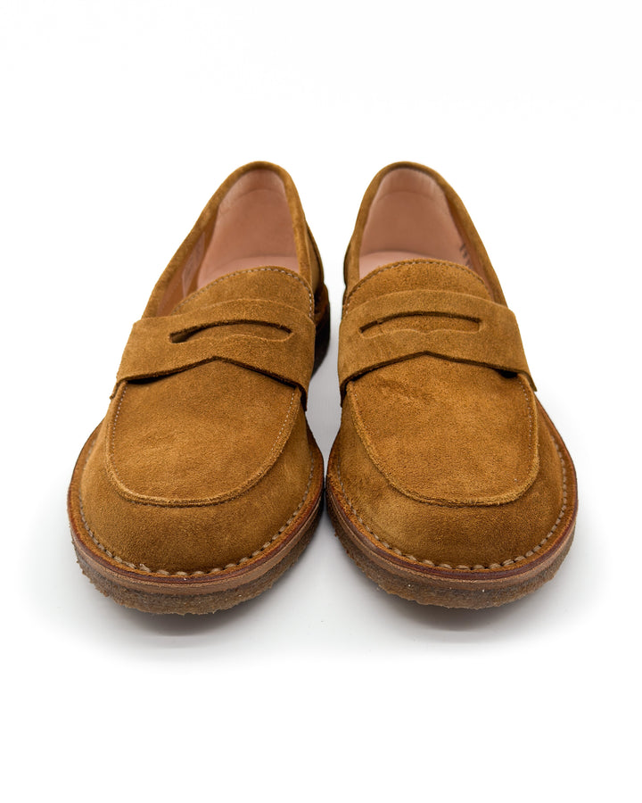 Sadelflex in Tan Suede