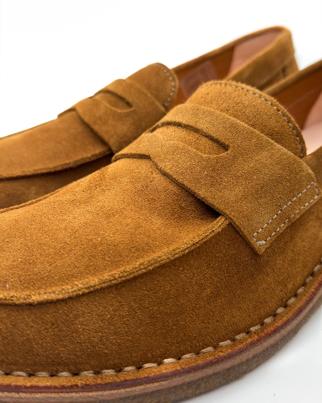 Sadelflex in Tan Suede