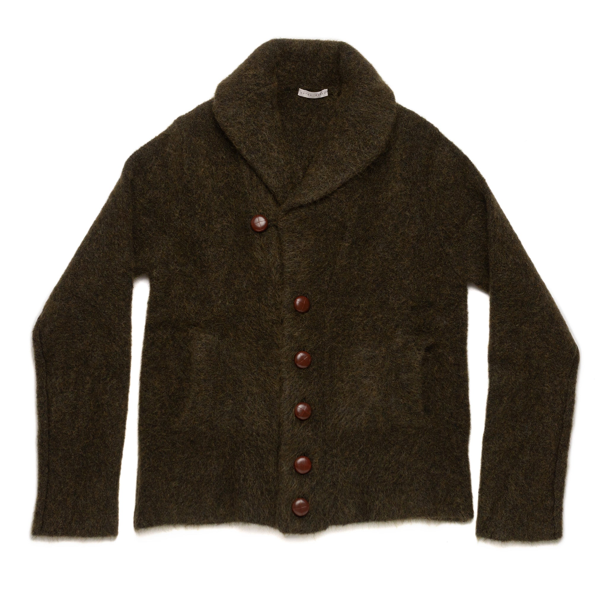Mohair Jacket in Olive