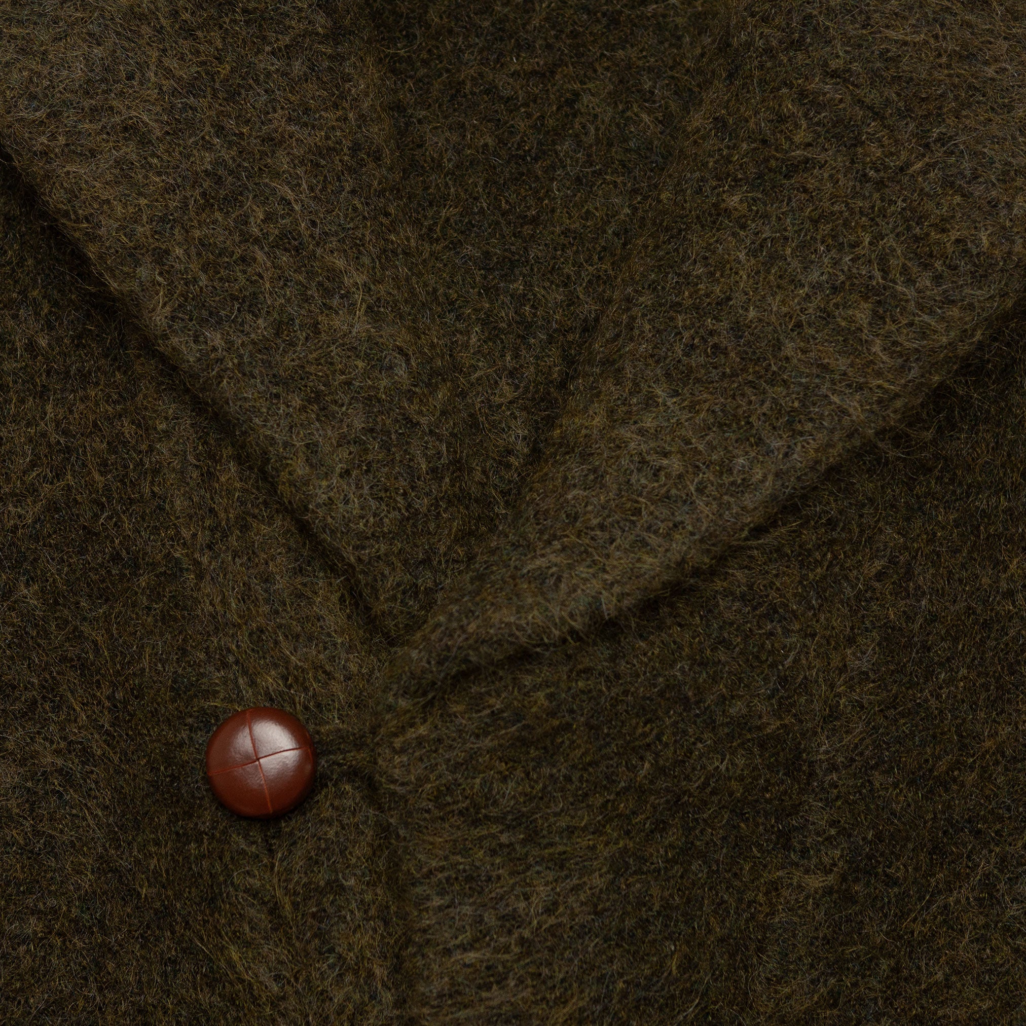 Mohair Jacket in Olive