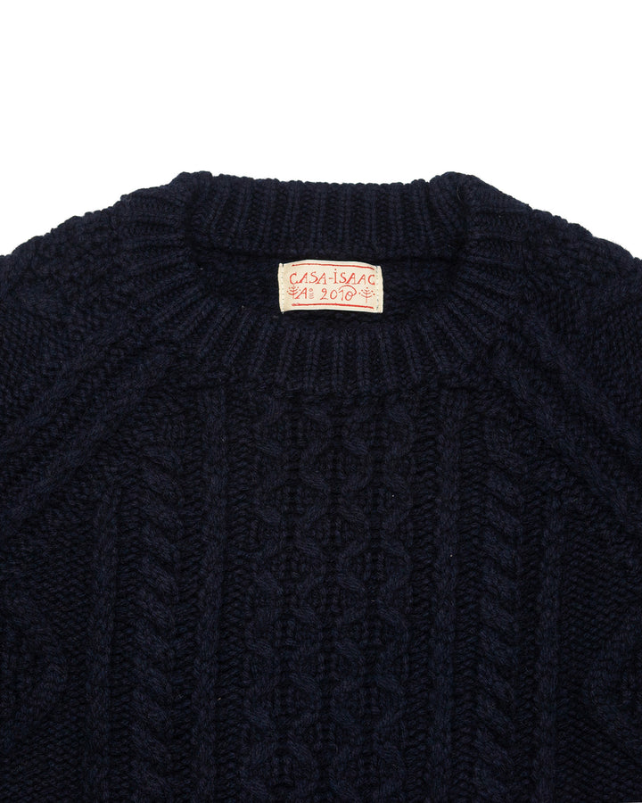 The Steve Crewneck in Navy