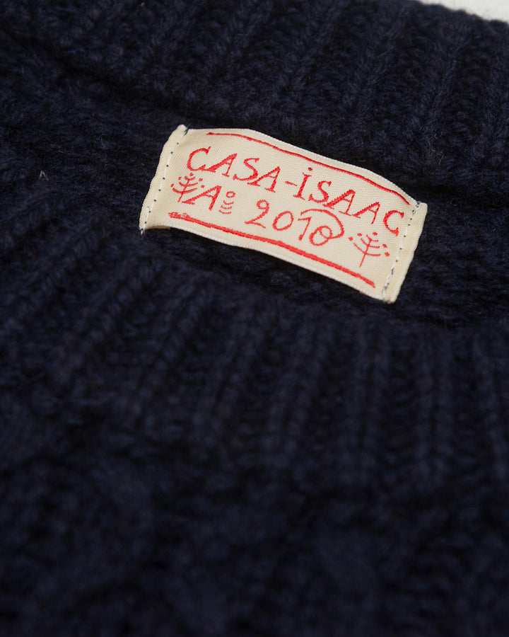 The Steve Crewneck in Navy