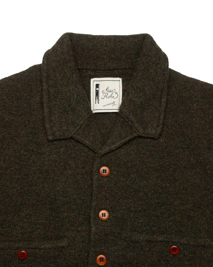 Max 3 Short B Jacket in Dark Green