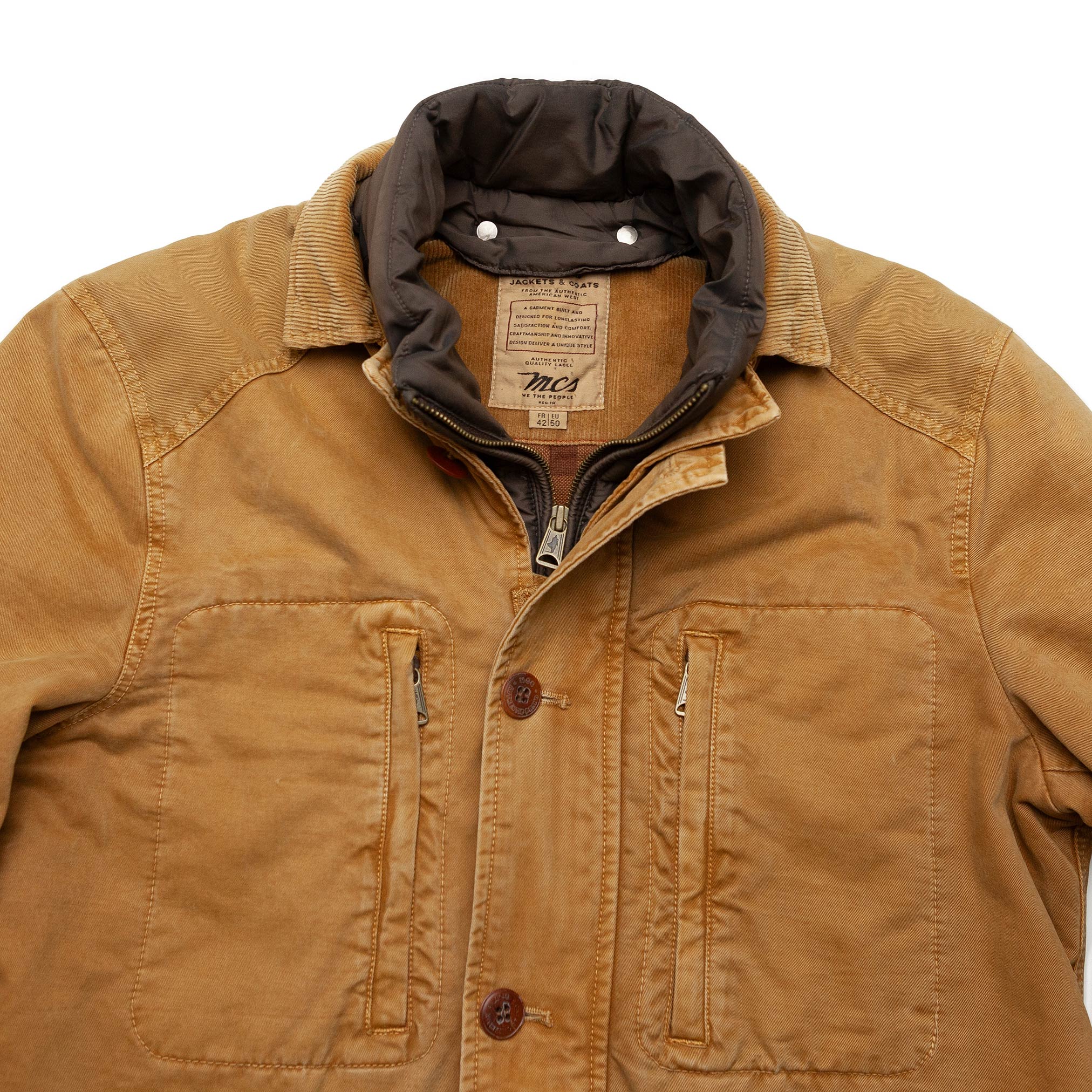 Flannel Lined Chore Coat (L)