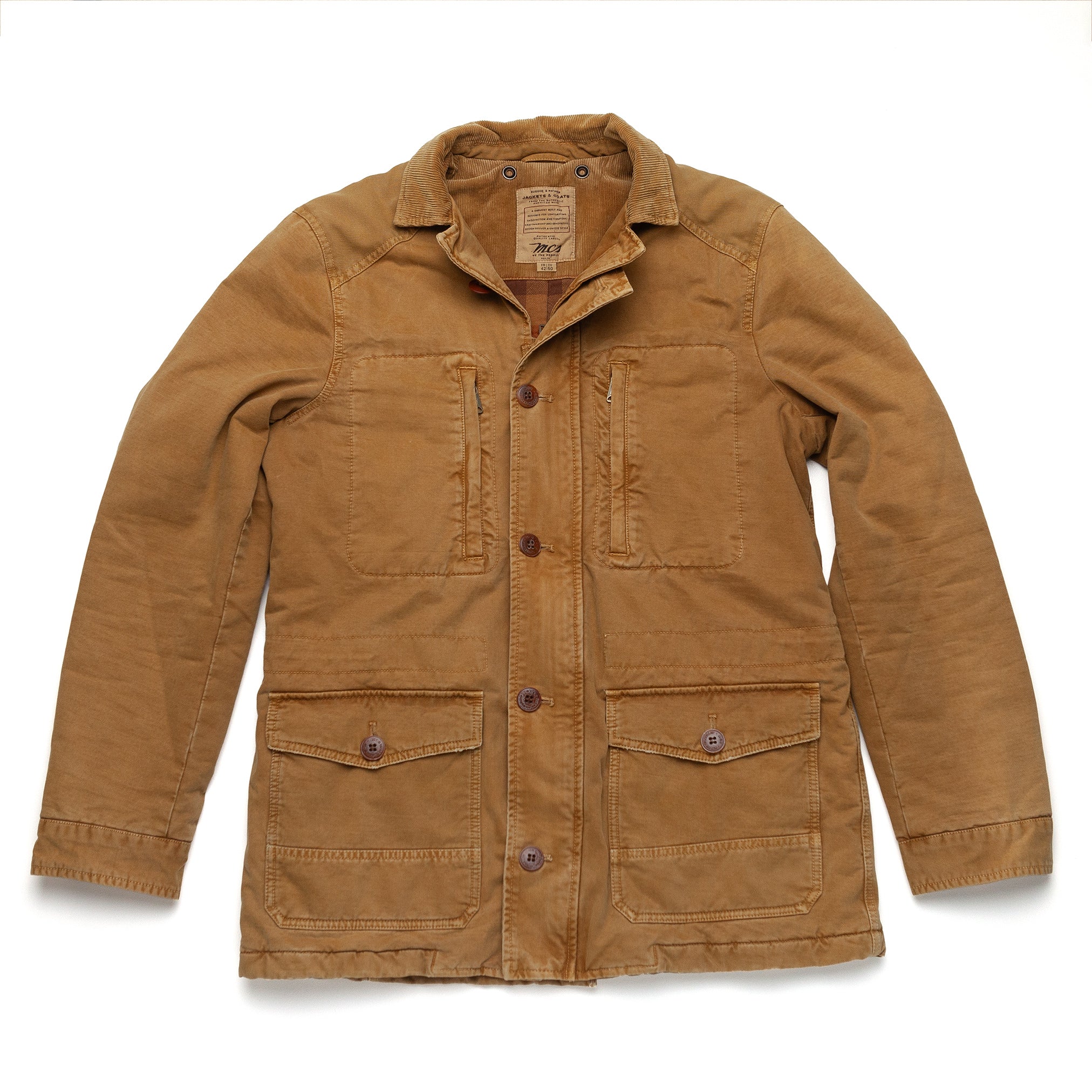 Flannel Lined Chore Coat (L)