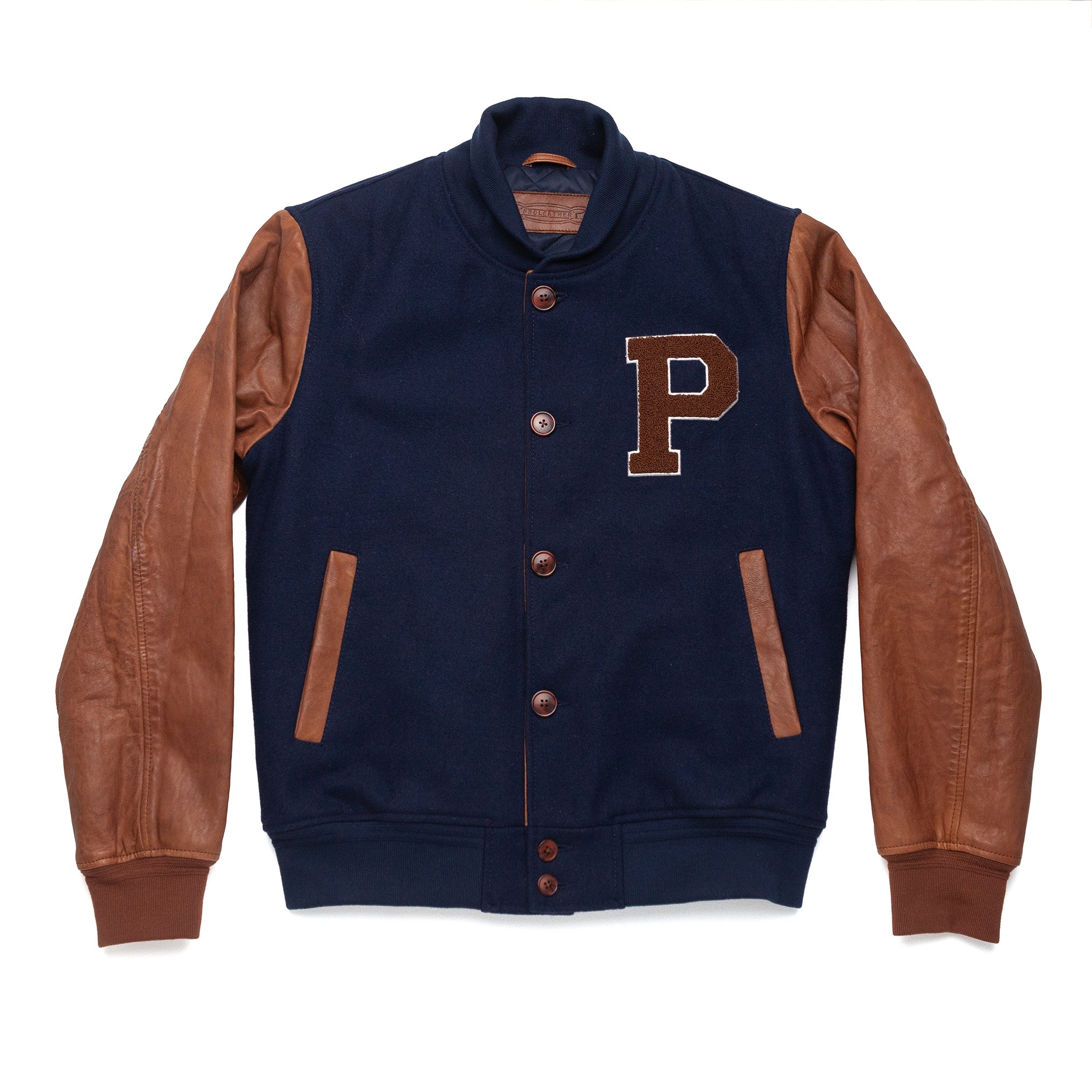 Wool & Leather Baseball Jacket