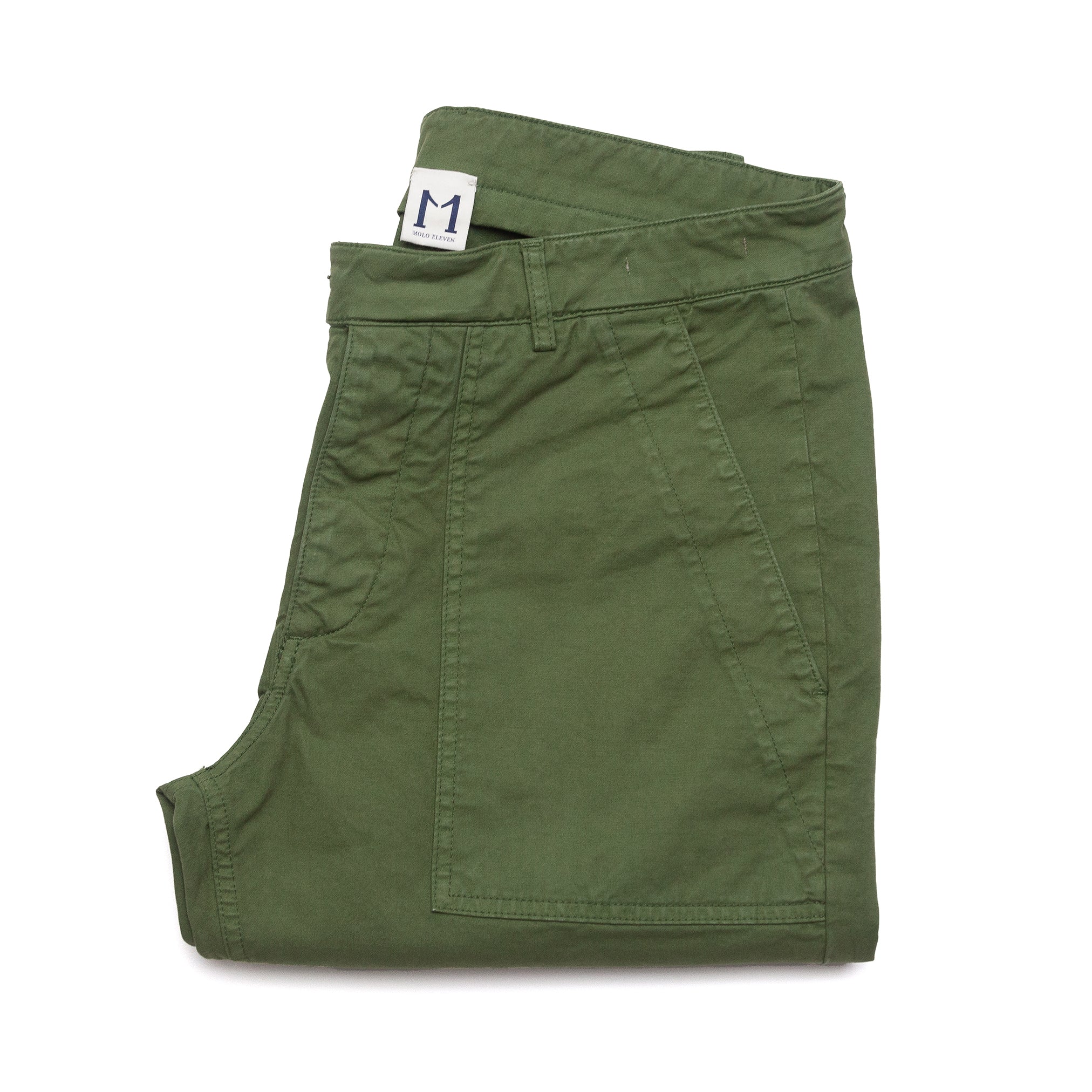 Kentaro Fatigue Pants in Army Green