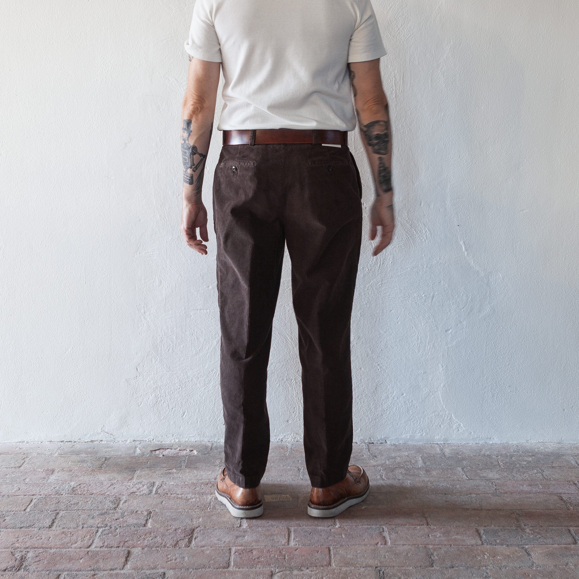 The Cardiff Pant in Dark Brown