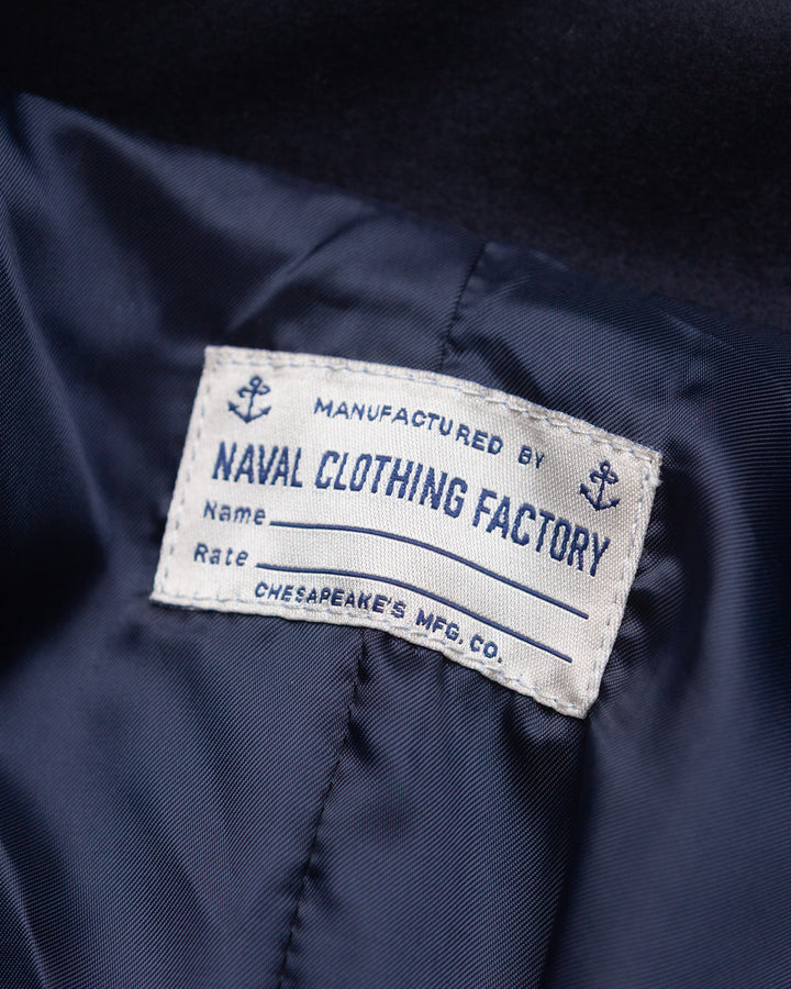 Nelson Peacoat in Navy Wool