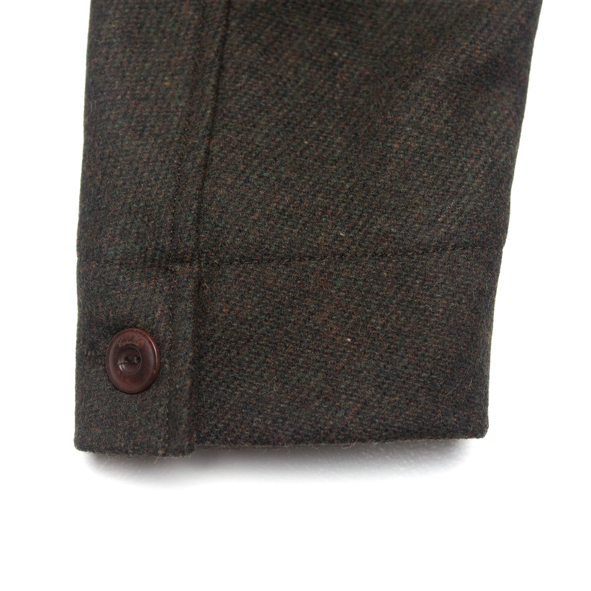 The Iconic Jacket in Green Tweed