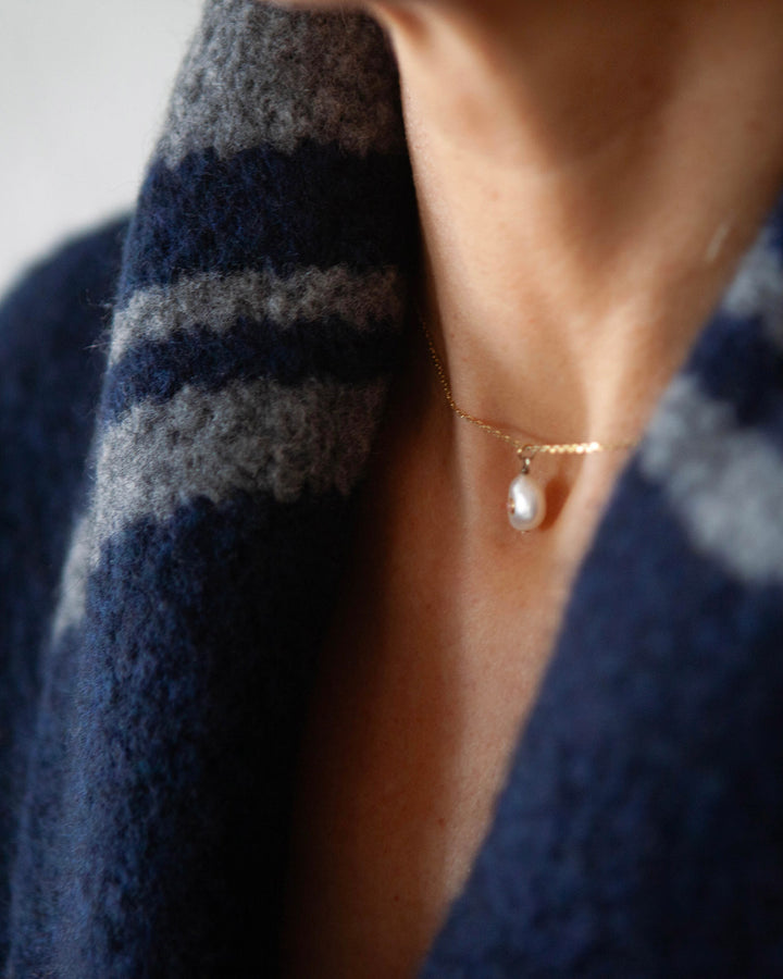 The Diva In Blue Melange