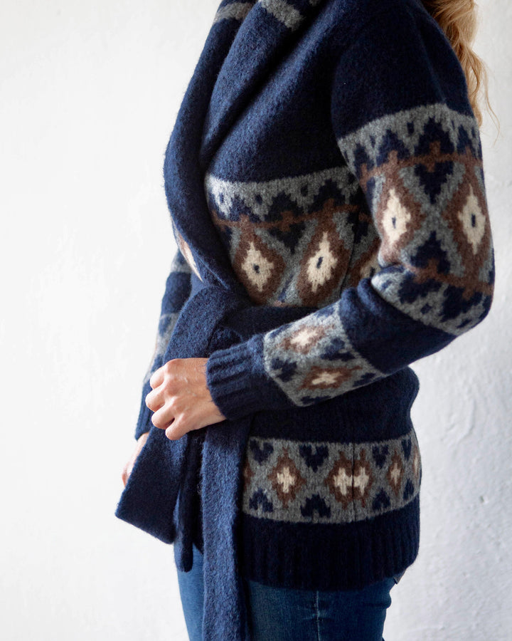 The Diva In Blue Melange