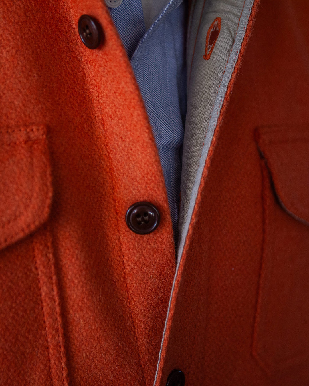 The Jackson Hole Shirt in Orange