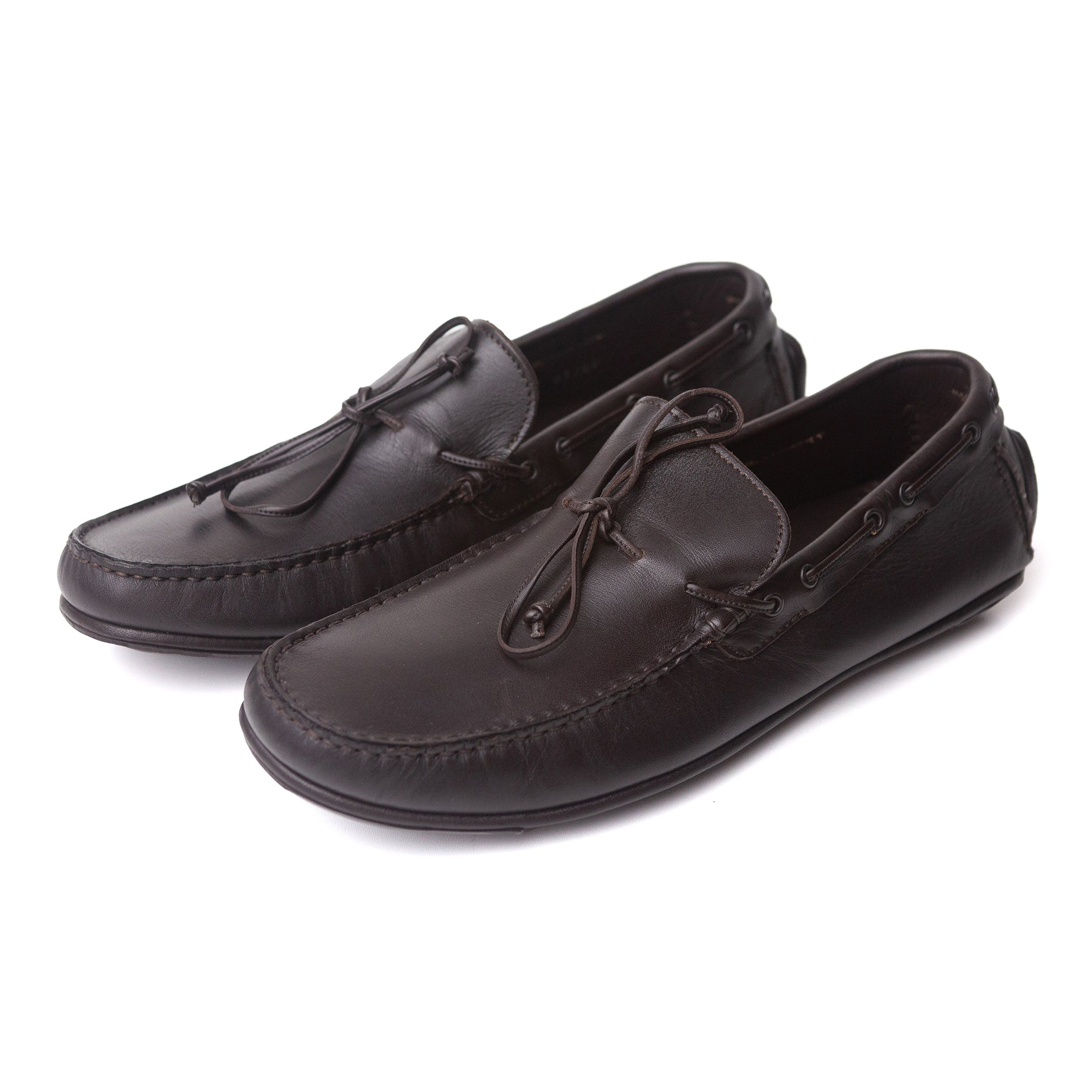 Brown Leather Moccasins (41)