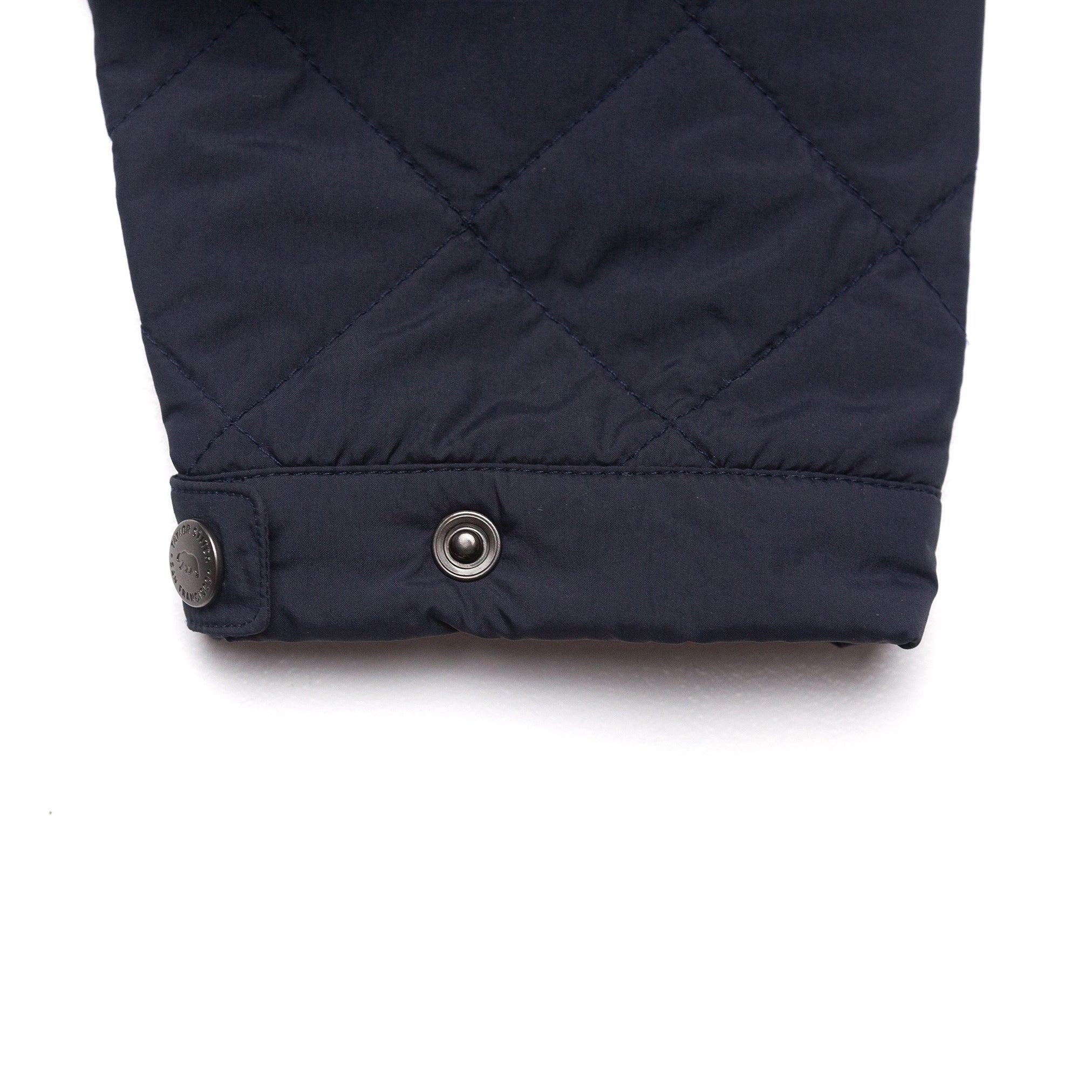 The Vertical Jacket in Navy - 2XL