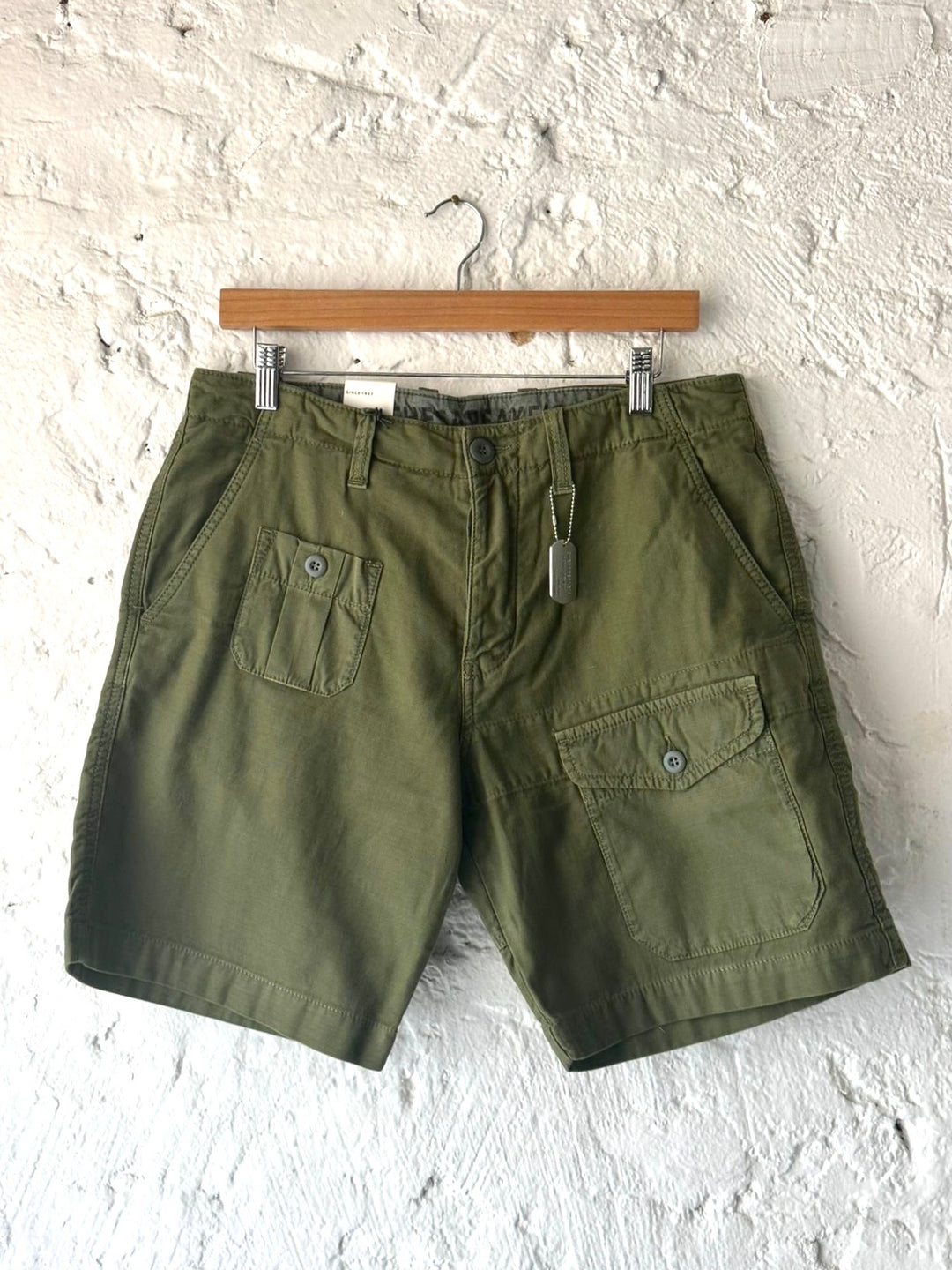 Harbour Deck Shorts in Military Green