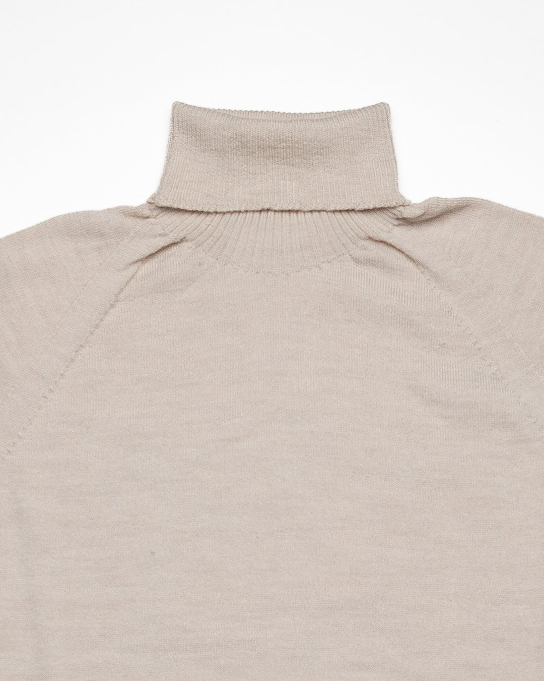 The Beauford Polo Neck in Oatmeal