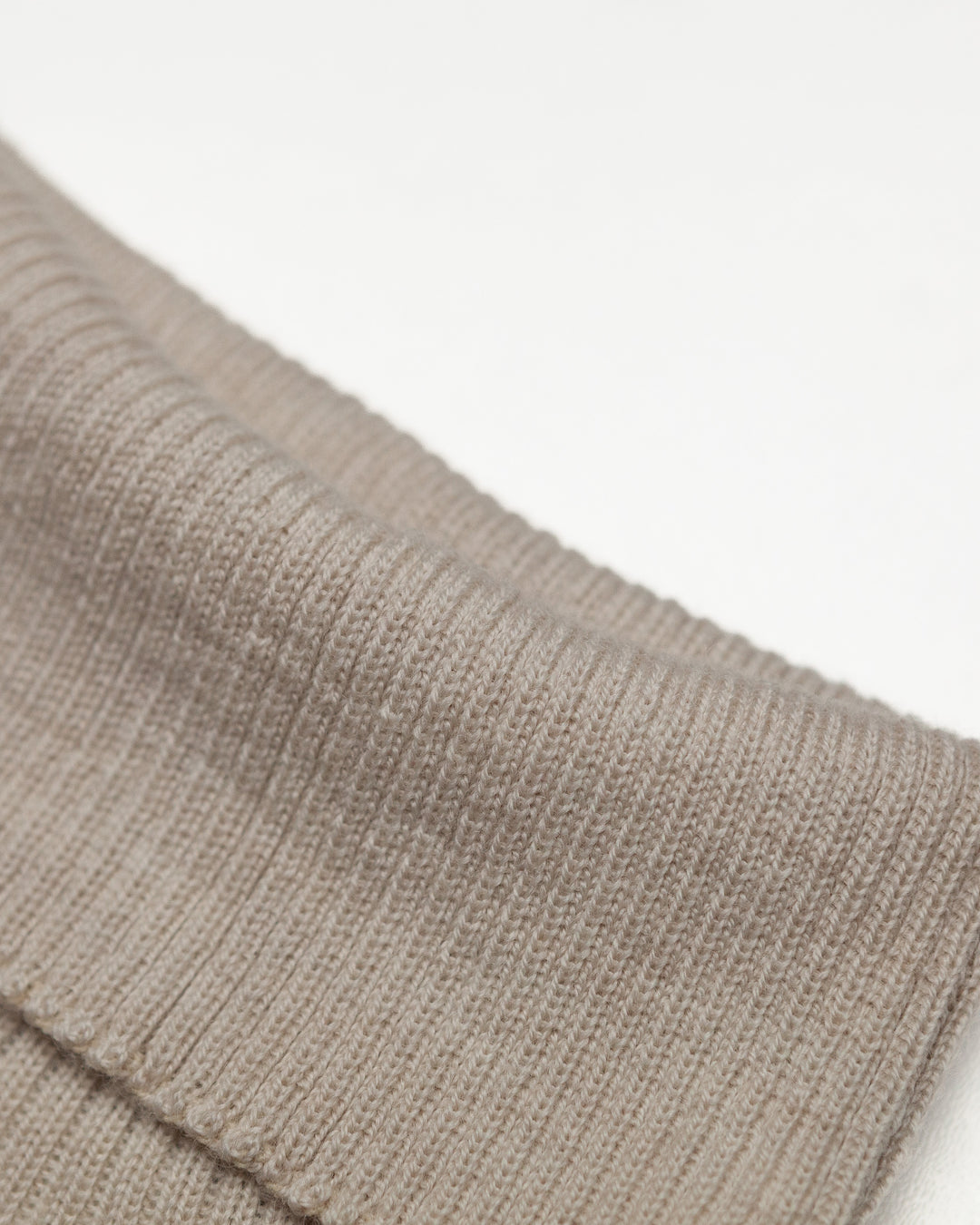 The Beauford Polo Neck in Oatmeal