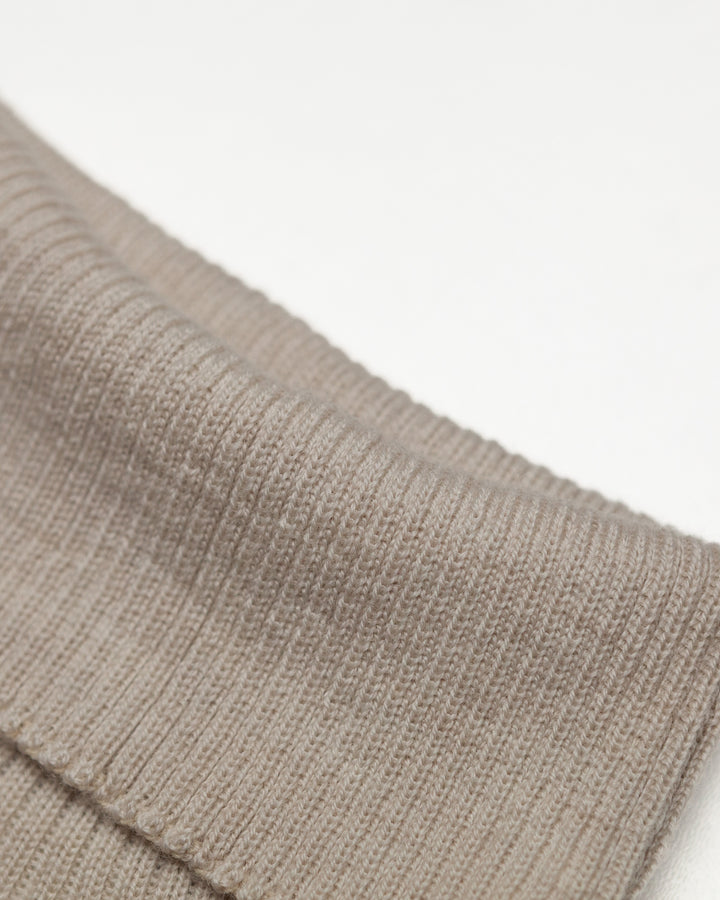 The Beauford Polo Neck in Oatmeal