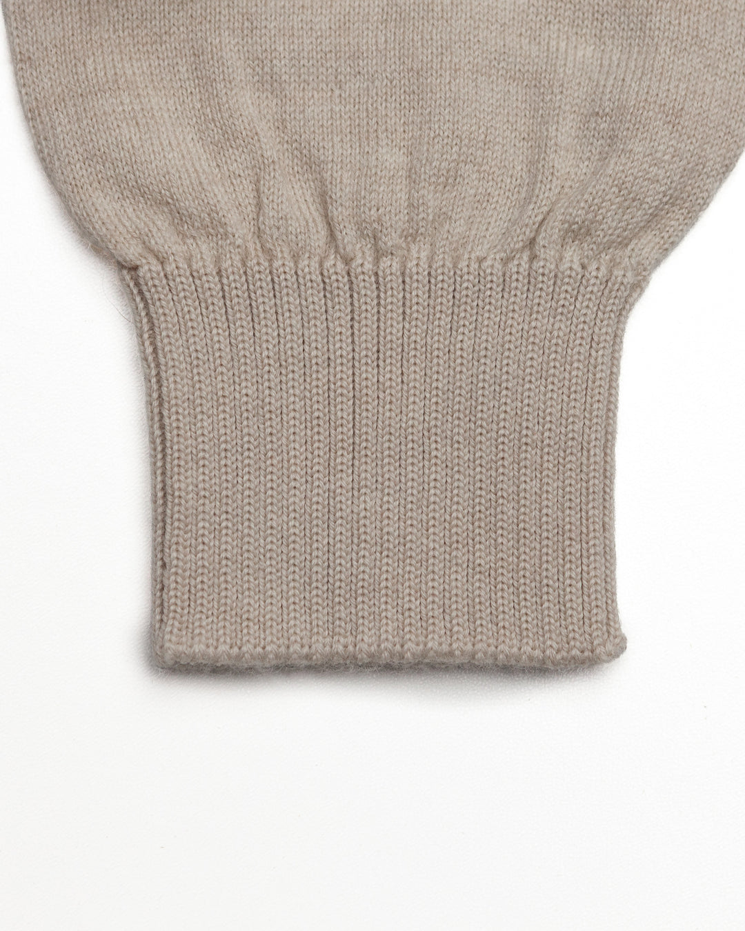 The Beauford Polo Neck in Oatmeal