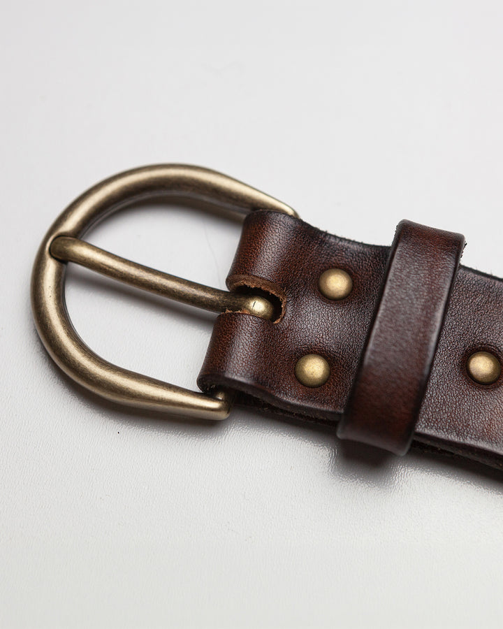 Classic Belt in Antique Brown