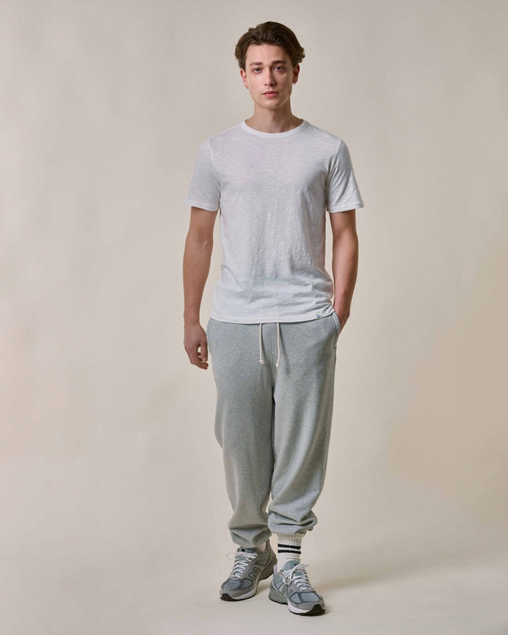 SCT04 Pima Slub Cotton Tee in White
