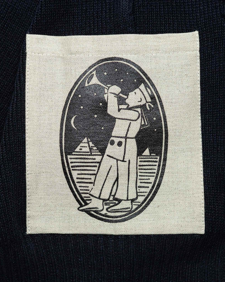 Max 3 Summer Linen Jacket in Navy