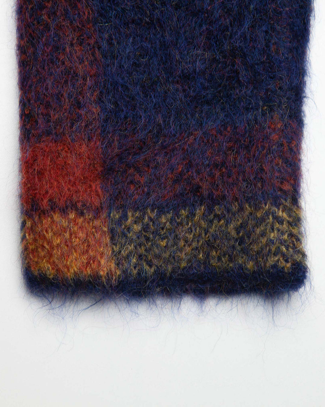 Mohair Jacket in Blue Plaid