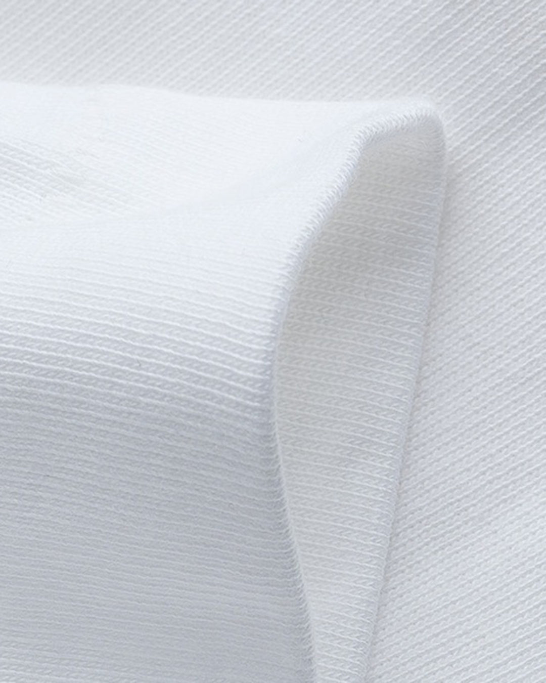215 Loop-Wheeled T-Shirt in White