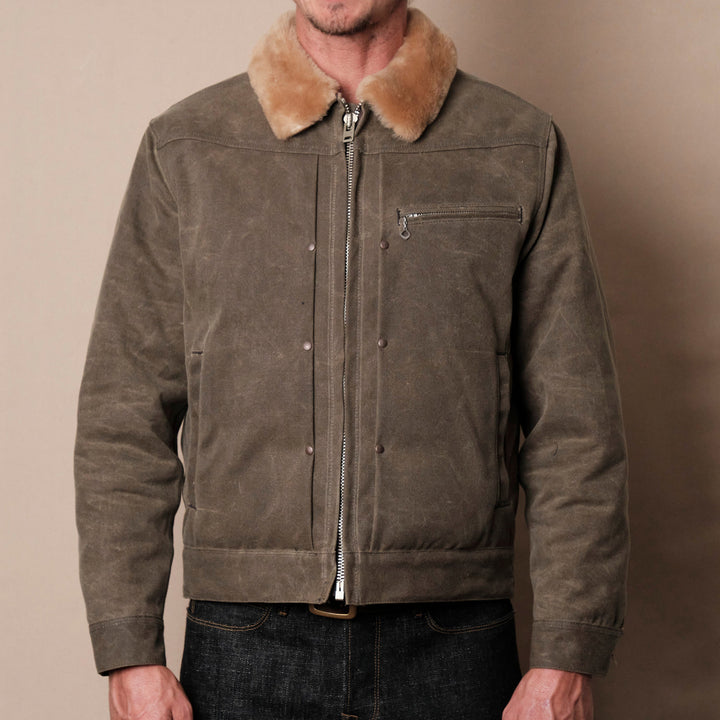 RJ-2 Waxed Canvas 20oz in Tobacco