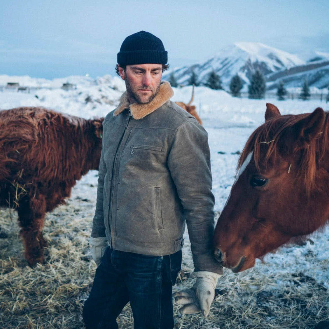 RJ-2 Waxed Canvas 20oz in Tobacco