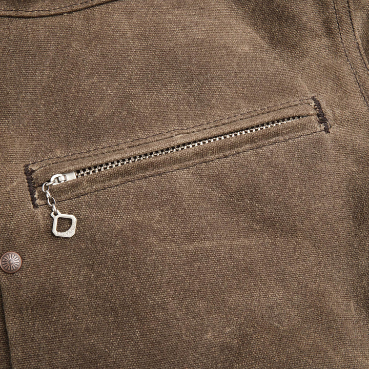 RJ-2 Waxed Canvas 20oz in Tobacco