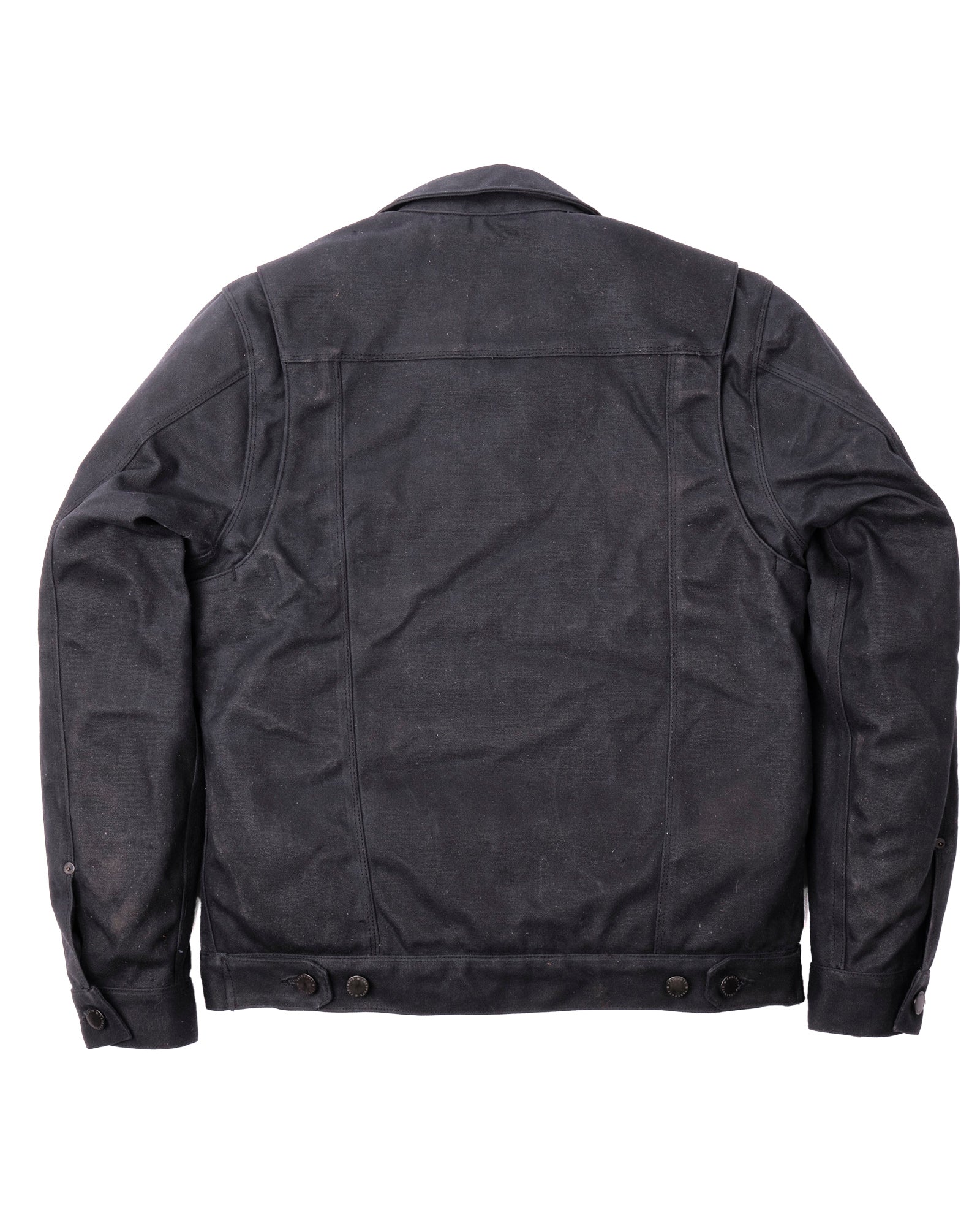 Alpaca Lined Waxed Riders Jacket - Black – The Revive Club