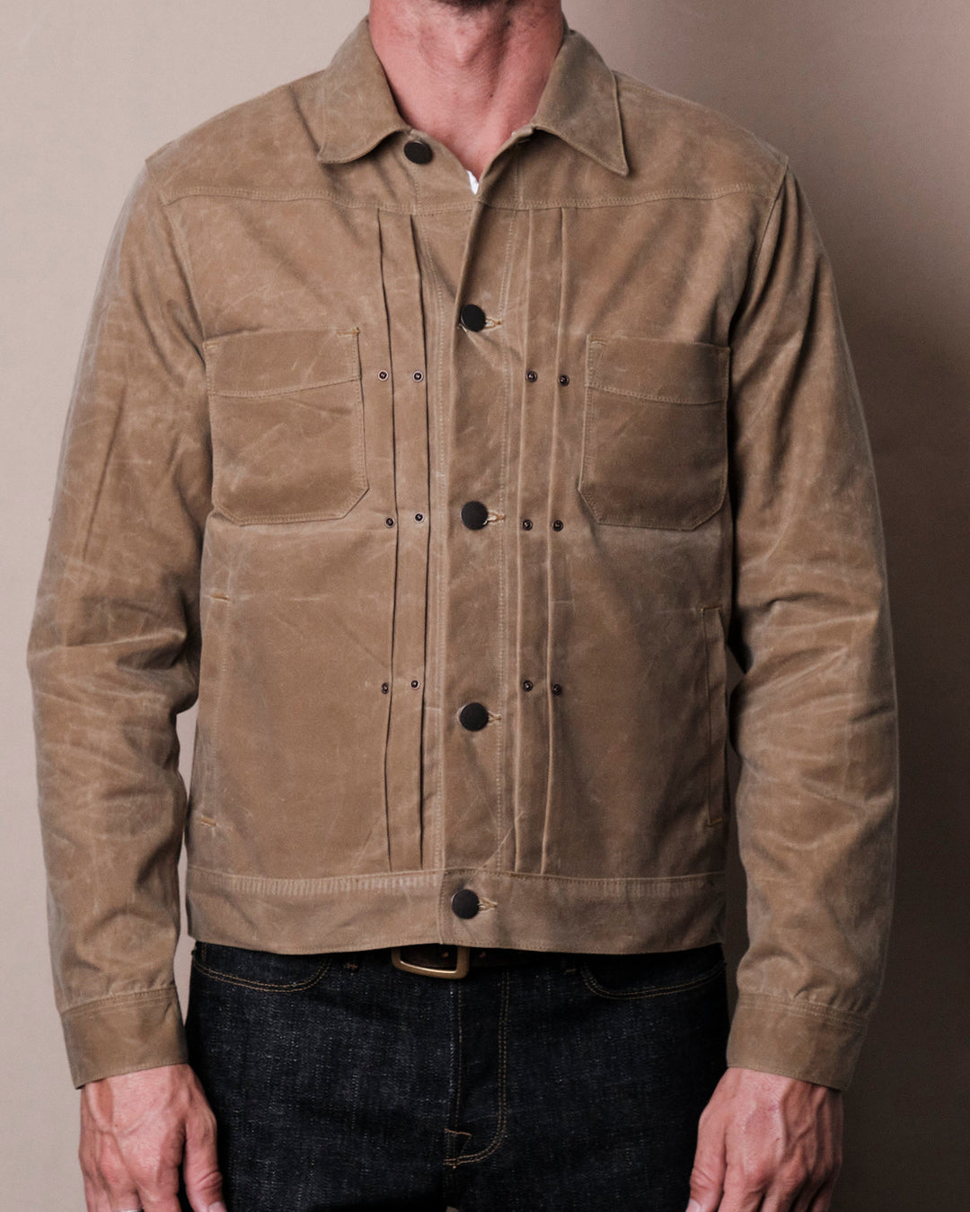 Waxed Riders Jacket - Tumbleweed
