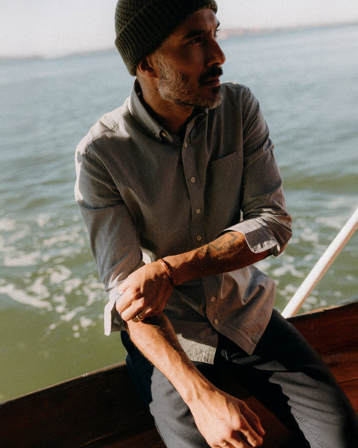 The Jack in Rinsed Indigo Stripe Chambray