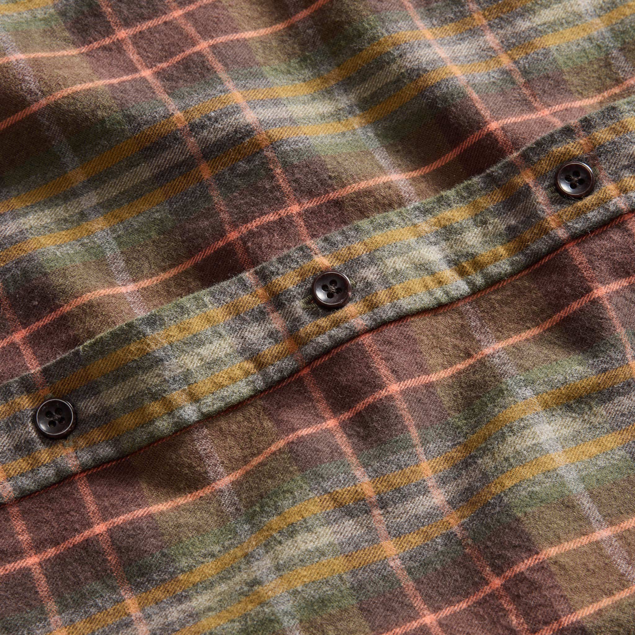 The California in Tarnished Brass Plaid