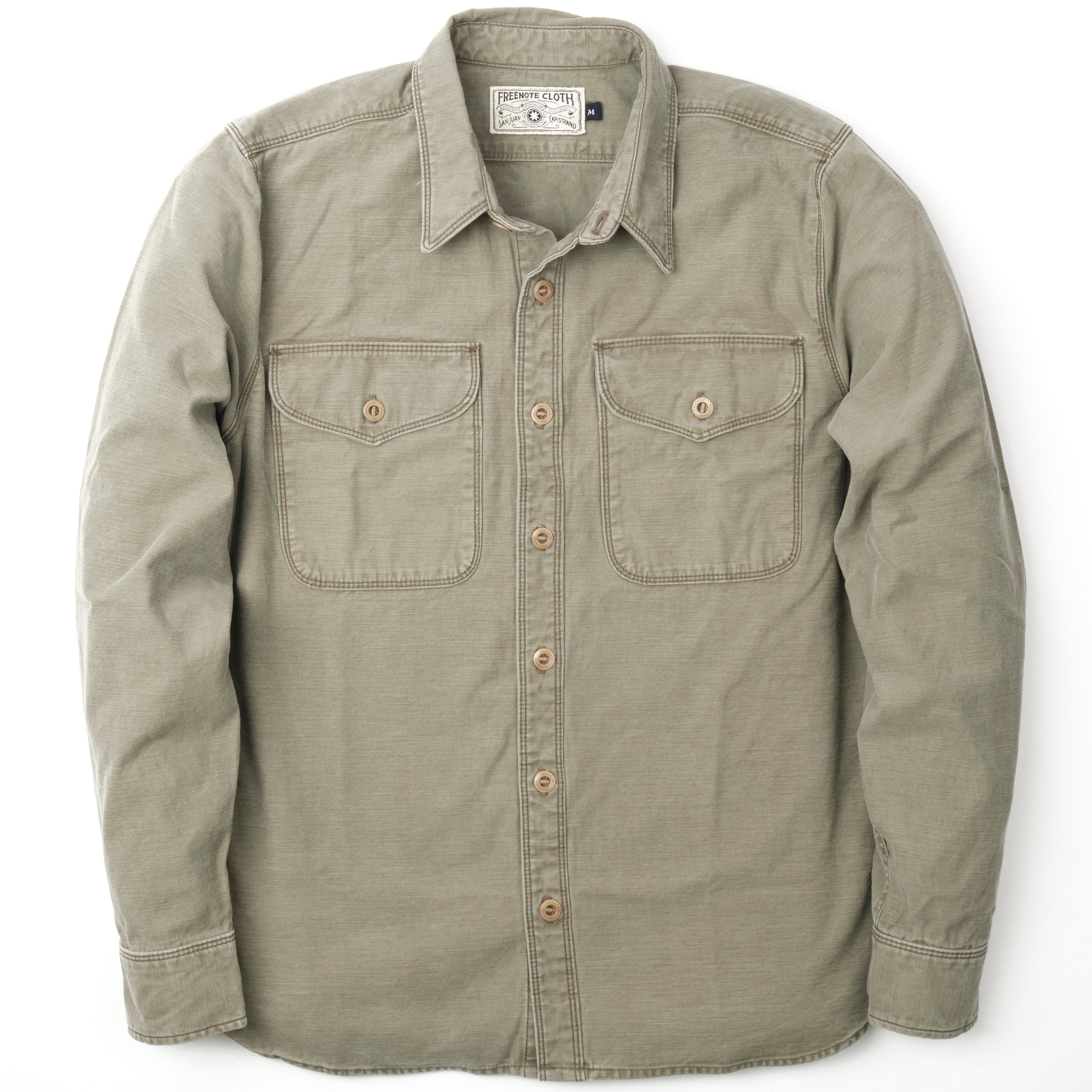 Lightweight Utility Shirt in Olive