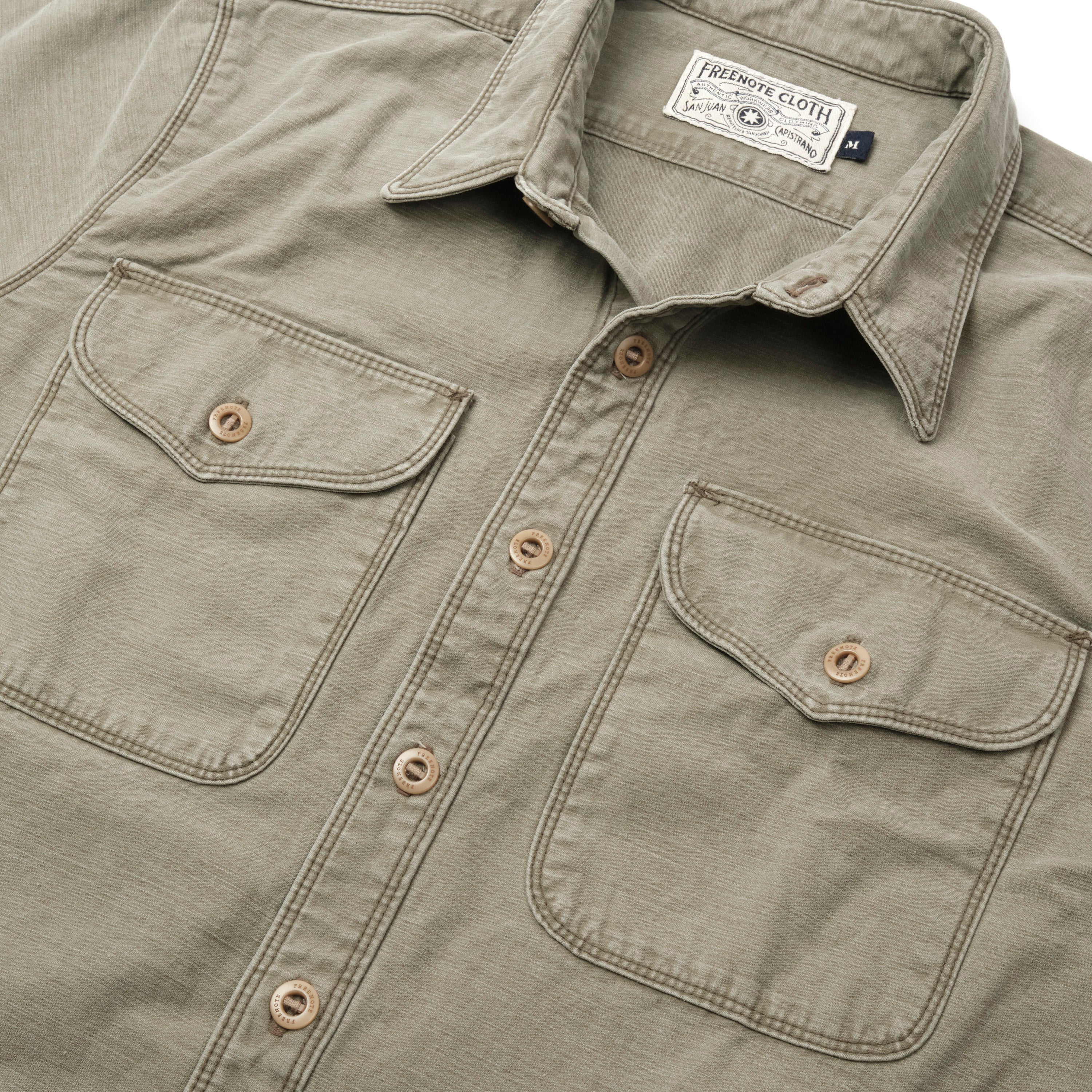 Lightweight Utility Shirt in Olive