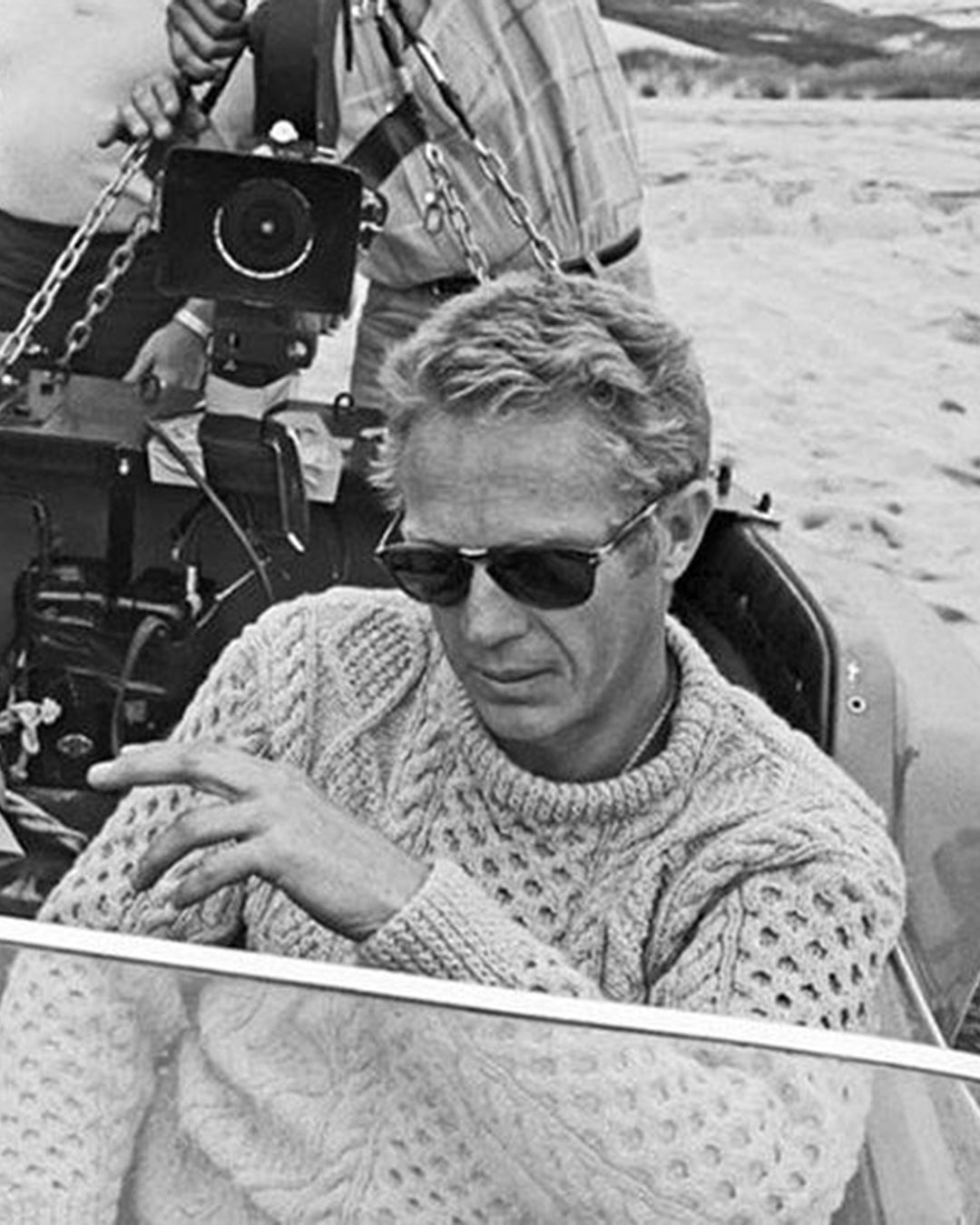 The King of Cool Sweater in Ecru