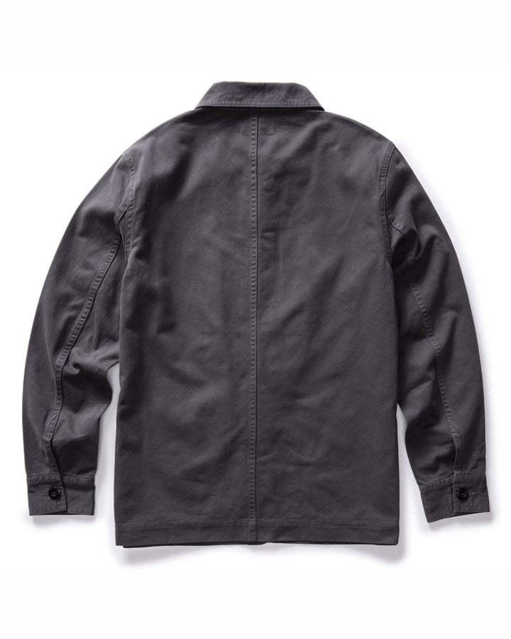 The Ojai Jacket in Organic Charcoal Foundation Twill