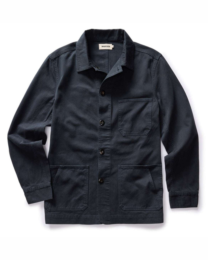 The Ojai Jacket in Organic Navy Foundation Twill