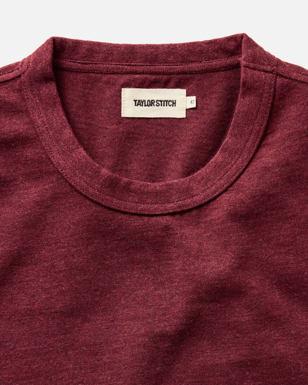 The Organic Cotton Shop Tee in Dried Cherry Twist