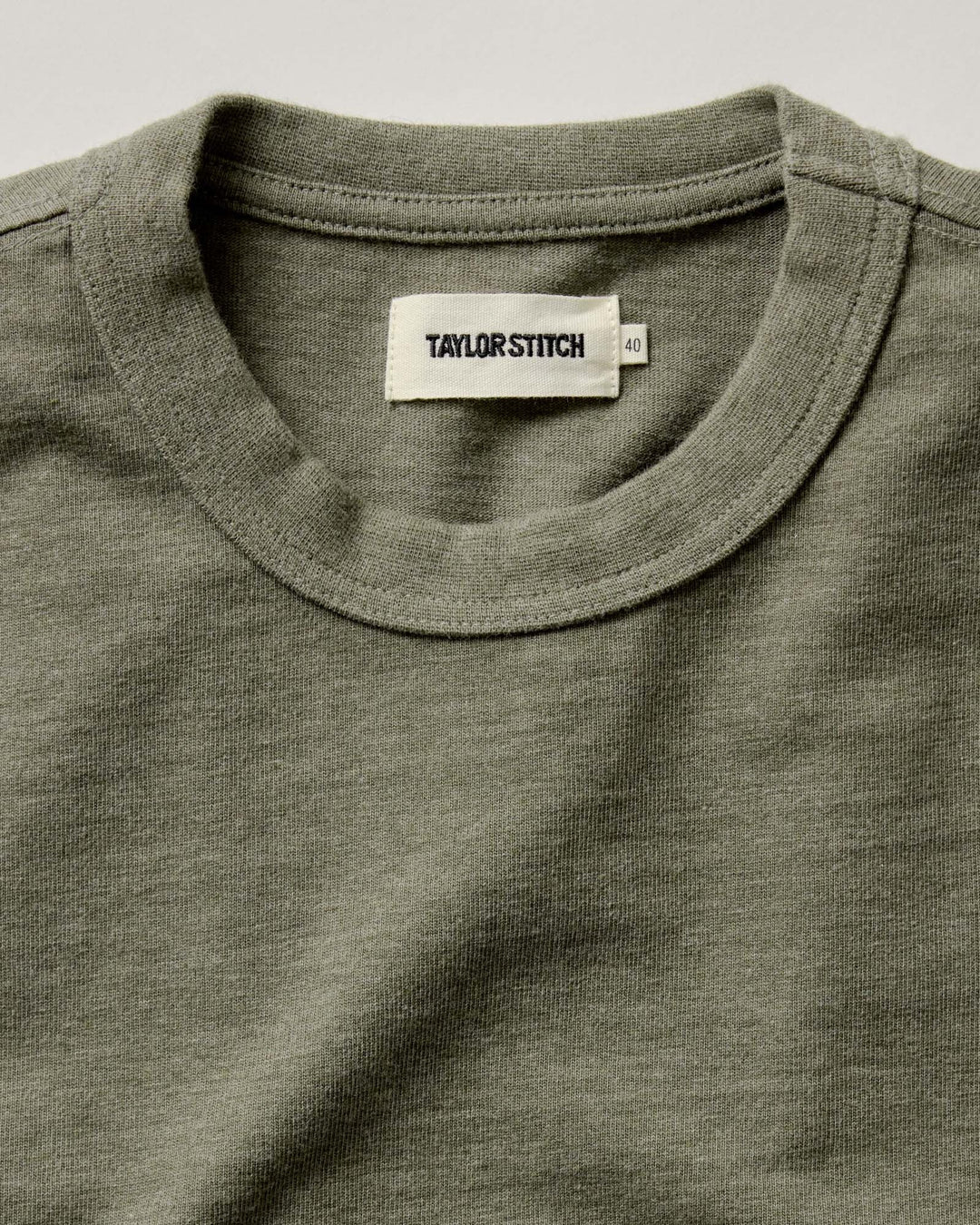 The Organic Cotton Shop Tee in Army Twist