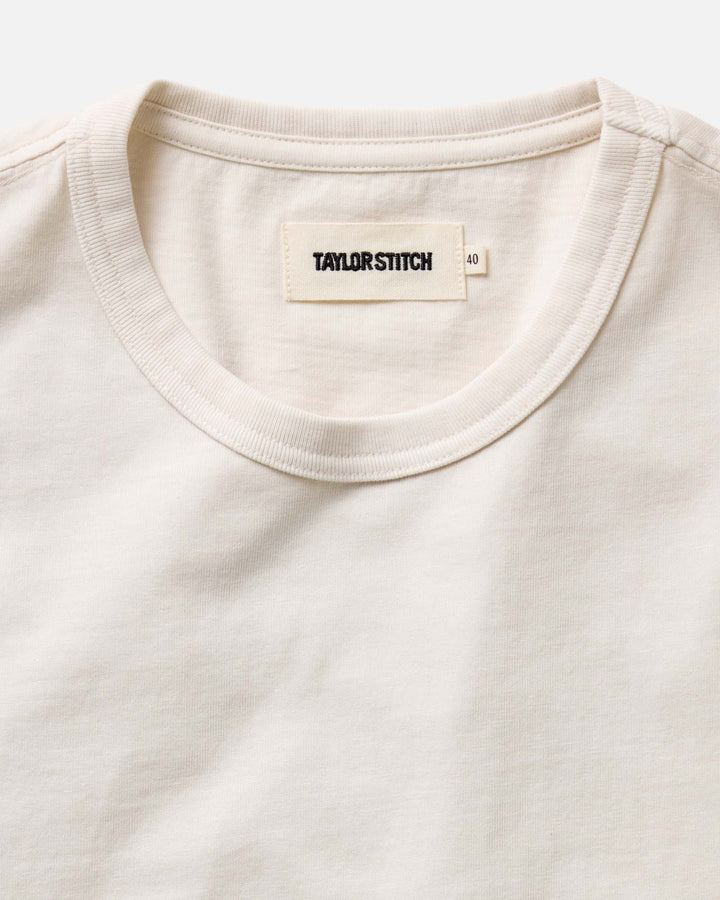 The Organic Cotton Tee in Vintage White