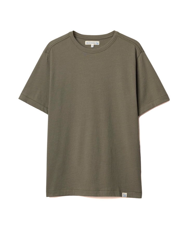 SCT04 Pima Slub Cotton Tee in Vintage Army