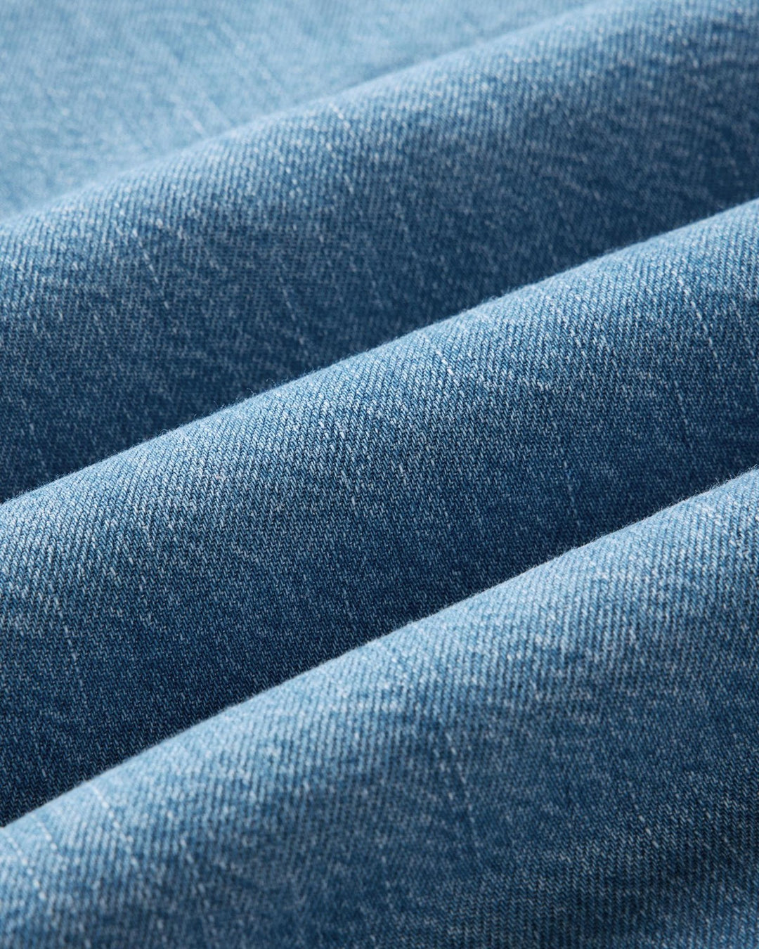 The Shore Shirt in Washed Indigo Twill