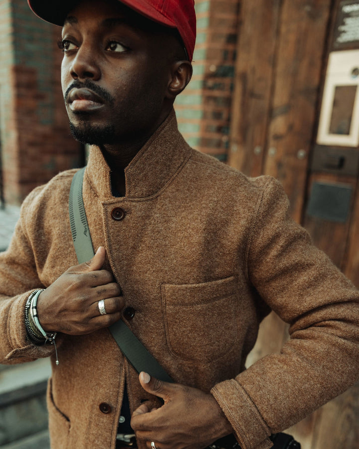 Boiled Wool Chore Blazer
