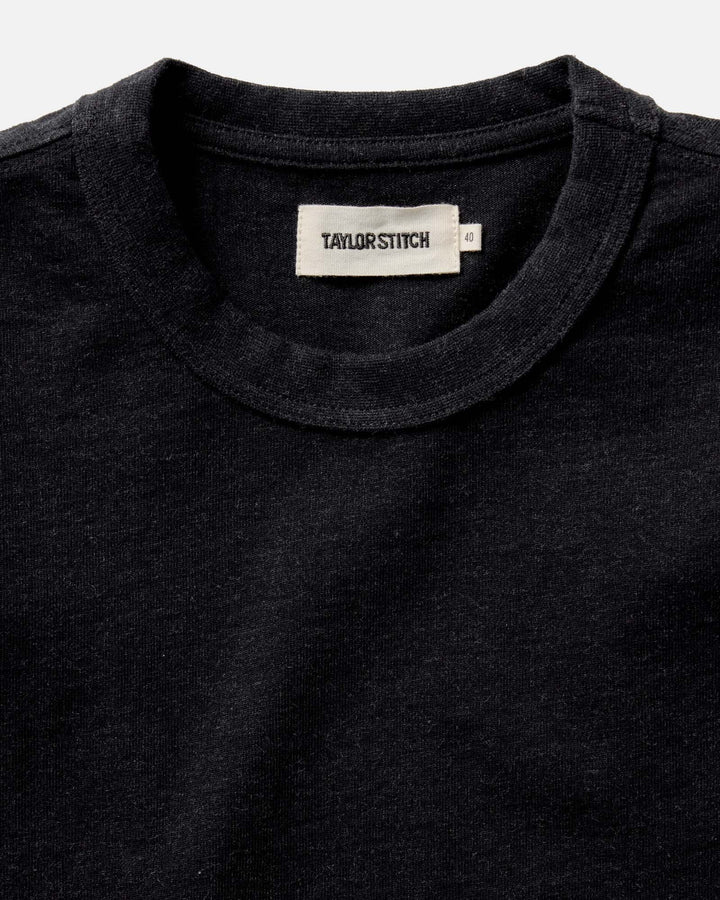 The Organic Cotton Shop Tee in Coal Twist