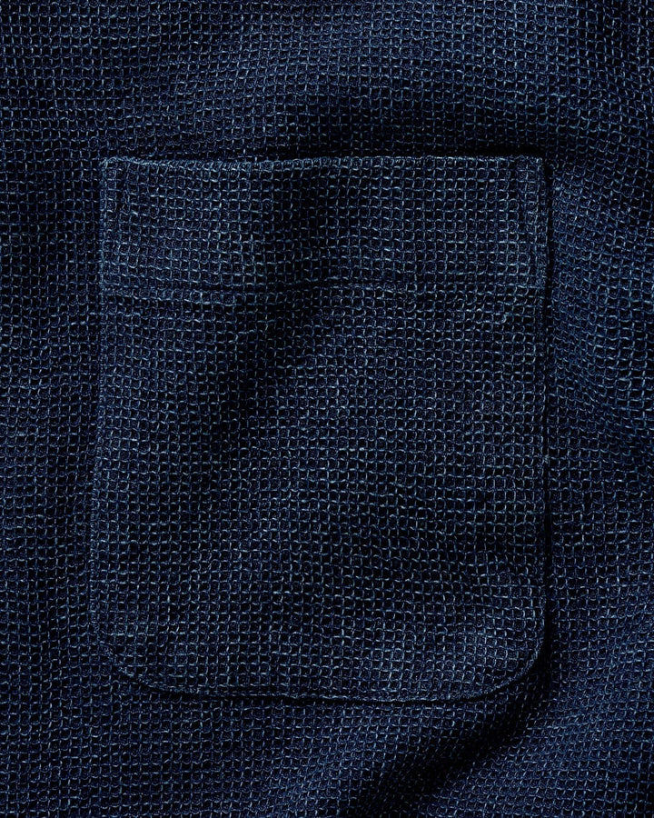 The Jack in Rinsed Indigo Waffle